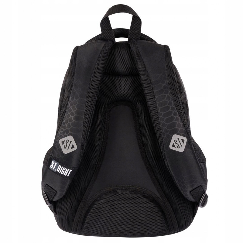Plecak szkolny 4-komorowy Tornister młodzieżowy Shiny Snake BP-06 ST.RIGHT St.Majewski