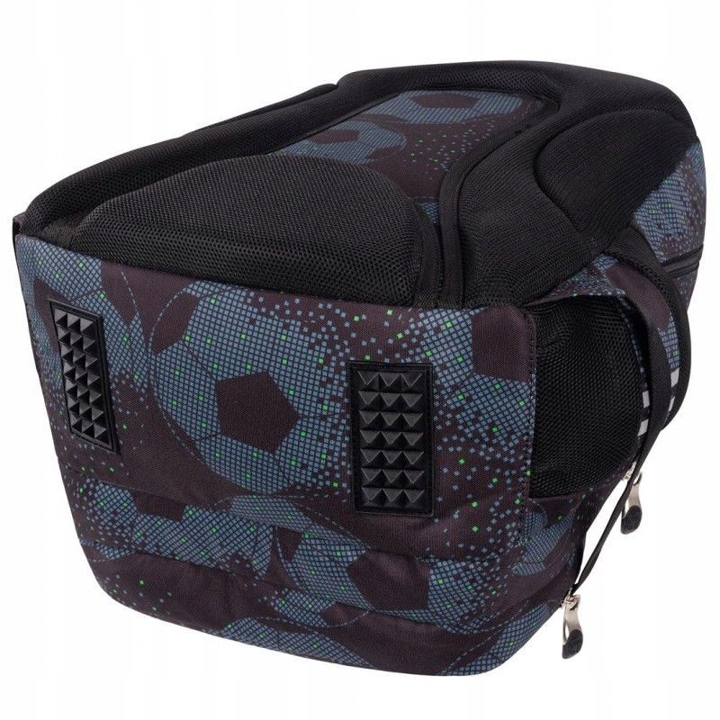 Plecak szkolny 2-komorowy Tornister dla chłopca Football BP-76 ST.RIGHT St.Majewski