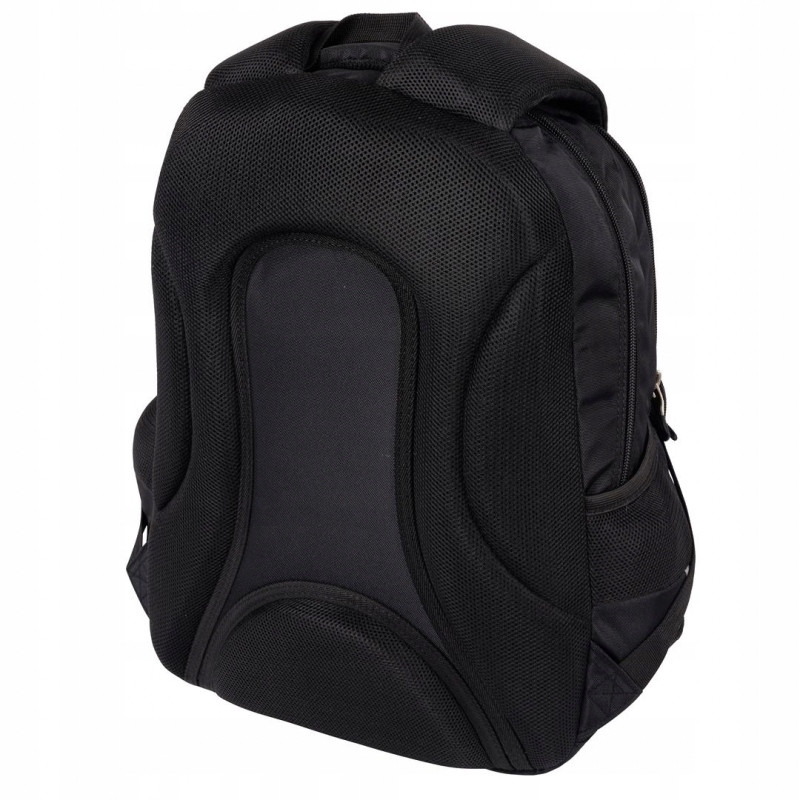 Plecak szkolny 2-komorowy Tornister młodzieżowy St.Black Vintage BP-76 ST.RIGHT St.Majewski