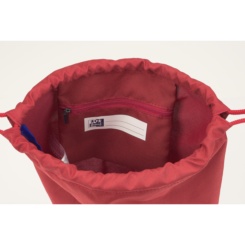 Worek na obuwie School żurawinowy 400182198 OXFORD