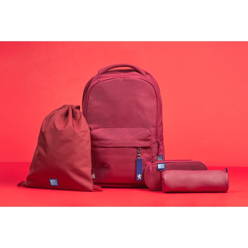 Worek na obuwie School żurawinowy 400182198 OXFORD