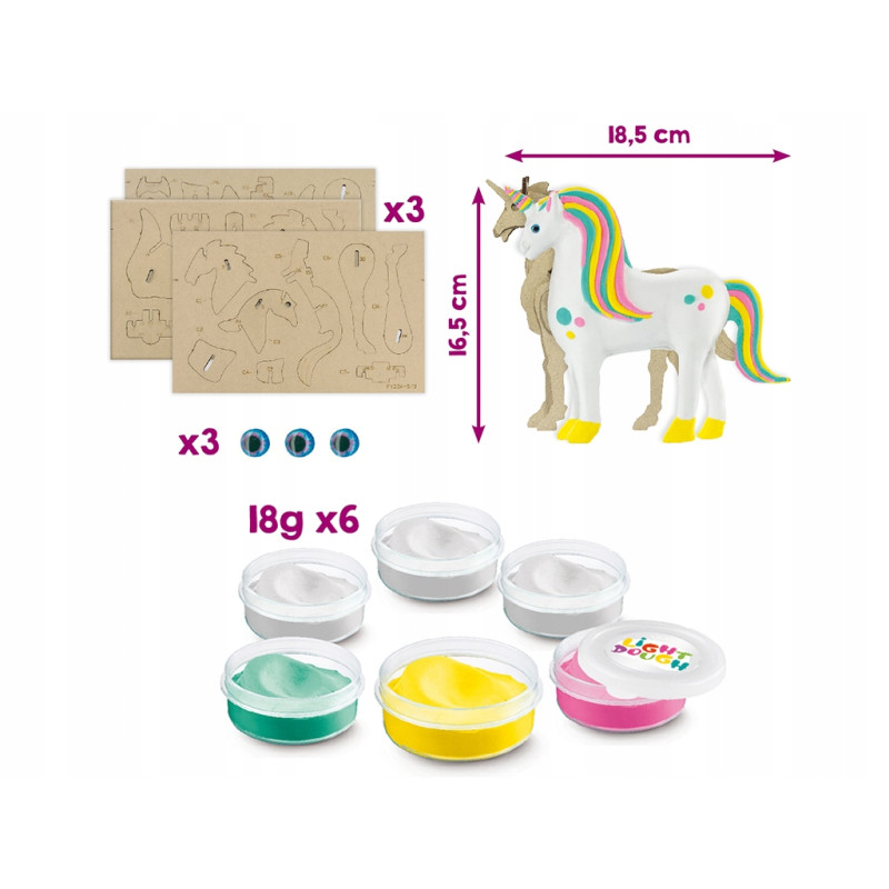 Creativ masa plastyczna Fabryka Jednorożców 907211