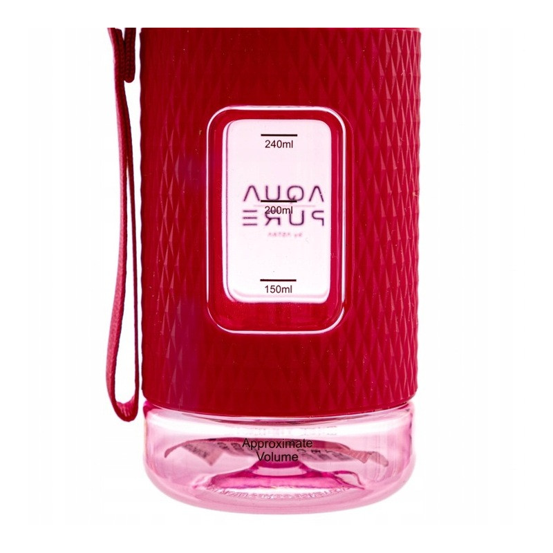 Bidon na wodę AQUA PURE neon pink 400ml 511023007 ASTRA