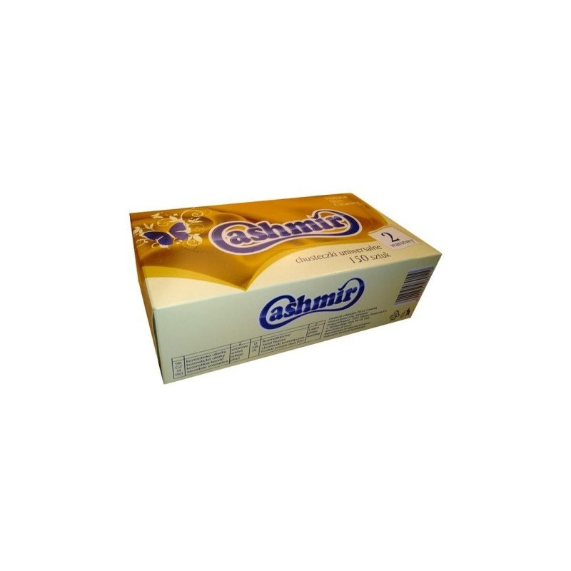 Chusteczki higieniczne CASHMIR (150 chusteczek) box 2 warstwy 235205