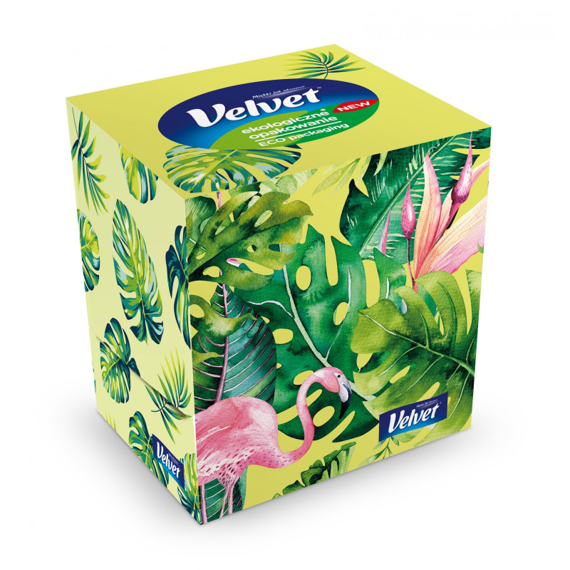 Chusteczki STYLE (56sztuk) CUBE 3warstwy VELVET 61250525