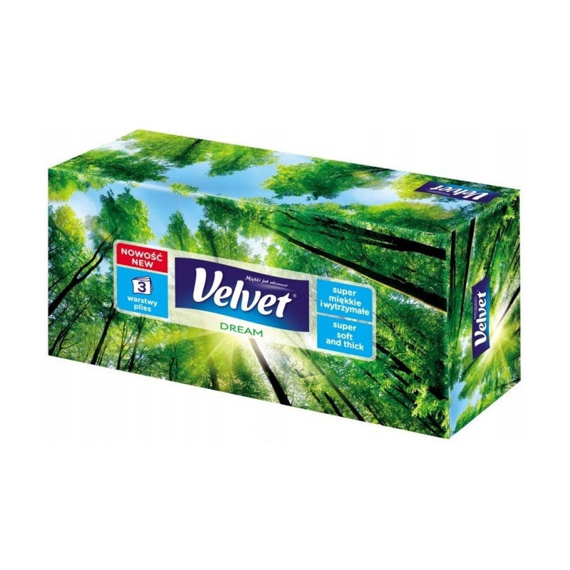 Chusteczki uniwersalne 3w DREAM (90sztuk) VELVET 61250223
