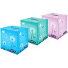 Chusteczki higieniczne 3 warstwe a`60szt - op. kwadratowe 68910 BulkySoft