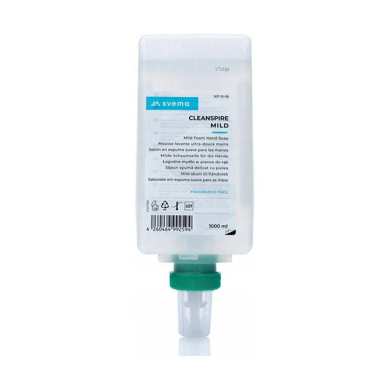 Mydło w pianie, system S5 NEXXT/SVEMA DENALI-M zapas 1000ml CLEANSPIRE MILD