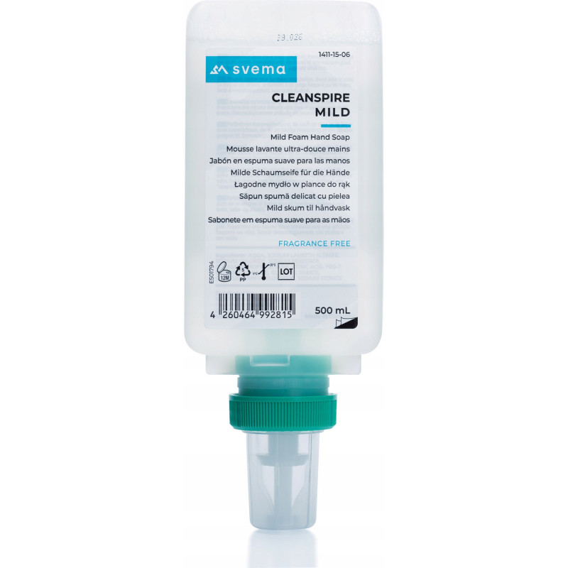 Mydło w pianie, system S6 NEXXT/SVEMA LOGAN-M 500ml CLEANSPIRE MILD