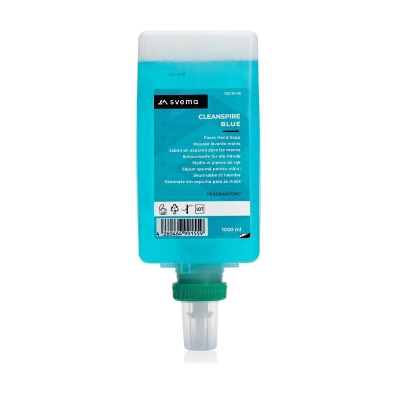 Mydło w pianie, system S7 NEXXT/SVEMA DENALI-A 1000ml CLEANSPIRE BLUE