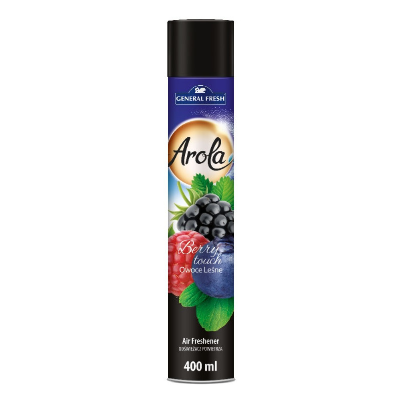 Odświeżacz powietrza AROLA Spray 400ml Owoce Leśne GENERAL FRESH