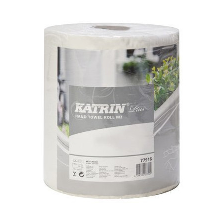 Ręcznik w rolce KATRIN M2 PLUS 2w.biały 205x250mm 100m 2658/97517 100% celuloza