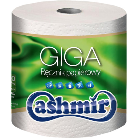 Ręcznik kuchenny CASHMIR GIGA 500 listków 100m 2 warstwy 100% celulozy