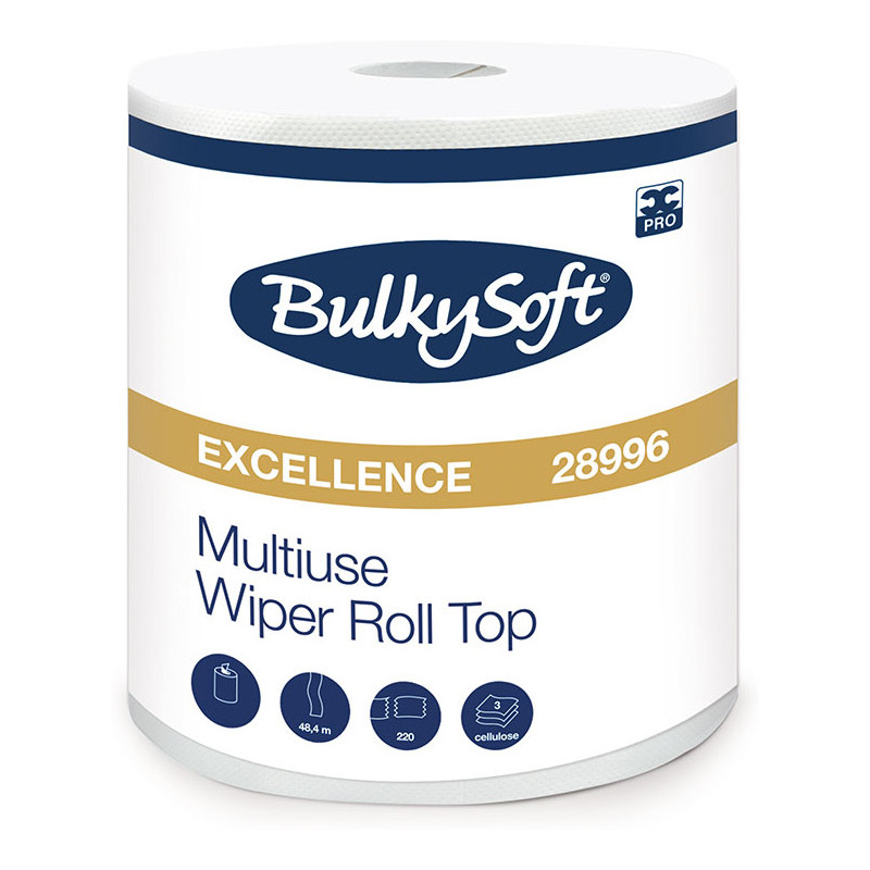 Czyściwo kuchenne BulkySoft Premium 3 warstwy 48,4m 28996