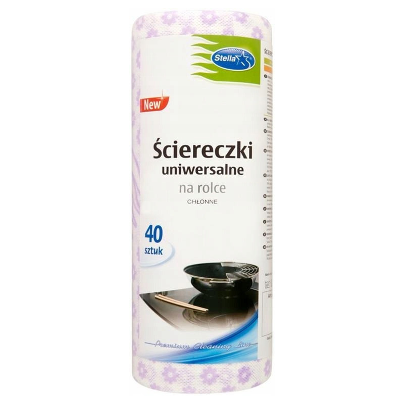 Ściereczki uniwersalne na rolce 40szt. PS-2954 STELLA