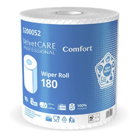 Czyściwo AFH VELVETCare białe 180m 2warstwy 100%celulozy 5220108/5200052