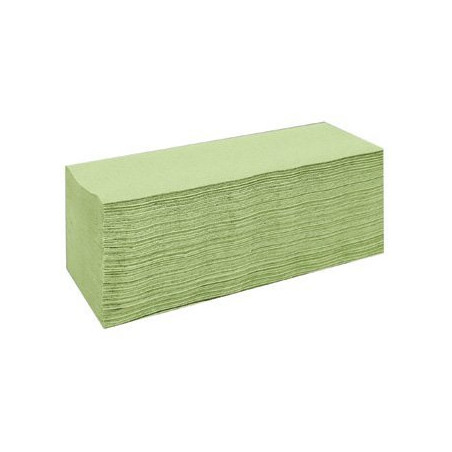 Ręcznik ZZ V-FOLD ECONOMIC CLIVER zielony 4000 składek makulatura 2240