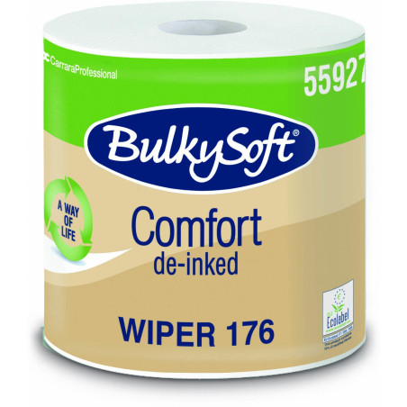 Czyściwo papierowe BulkySoft Comfort de-inked eko (1 sztuka) białe 2w. 176m, 800 odcinków 55927