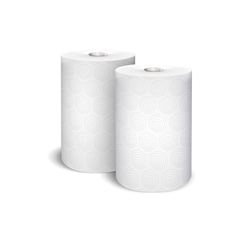 Ręcznik VELVET JUMBO Duo (2 sztuki) 2x240 listków 50m 2 warstwy 21x22,5cm 400g 100%celuloza 61251669