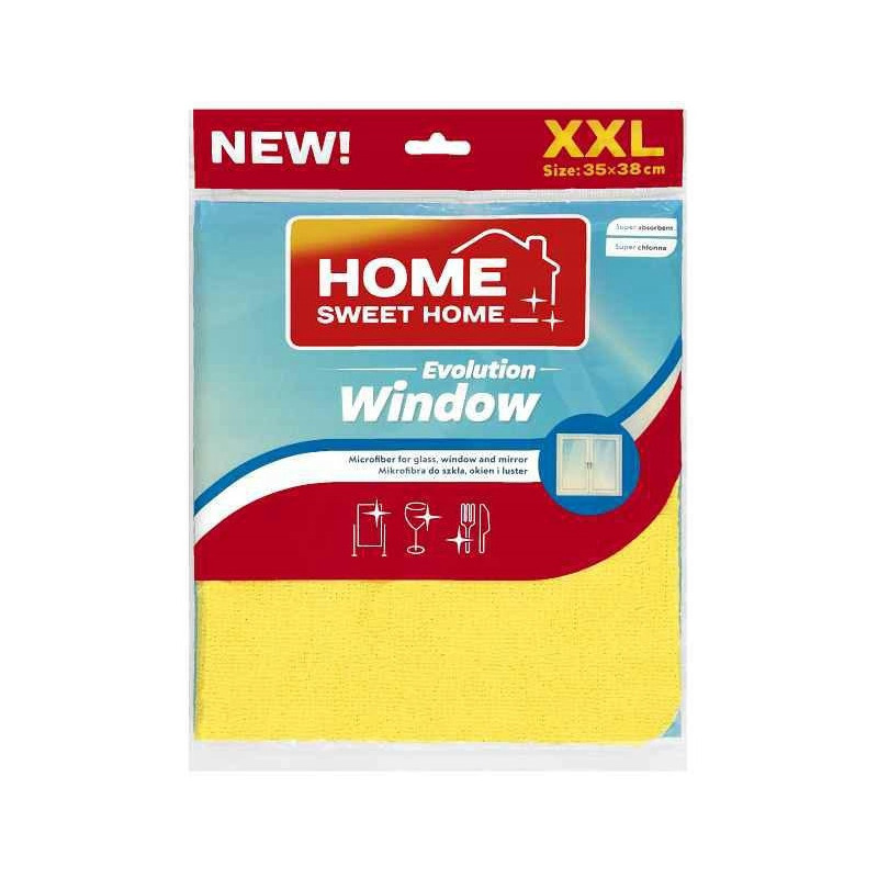 Ściereczka z mikrofibry do okien EVOLUTION WINDOW 35x38cm SPONTEX