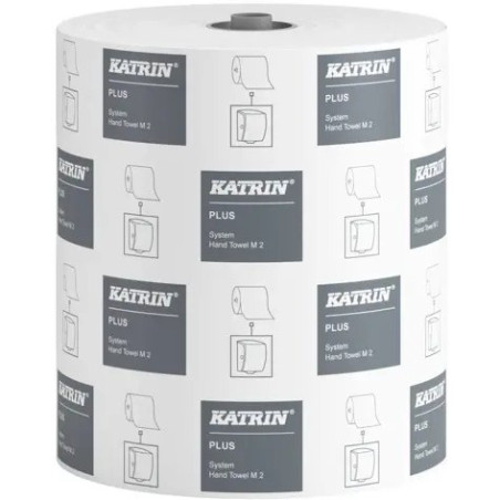 Ręcznik biały 21cm*150m 2w (6sztuk) SYSTEM M 97449 Katrin Plus