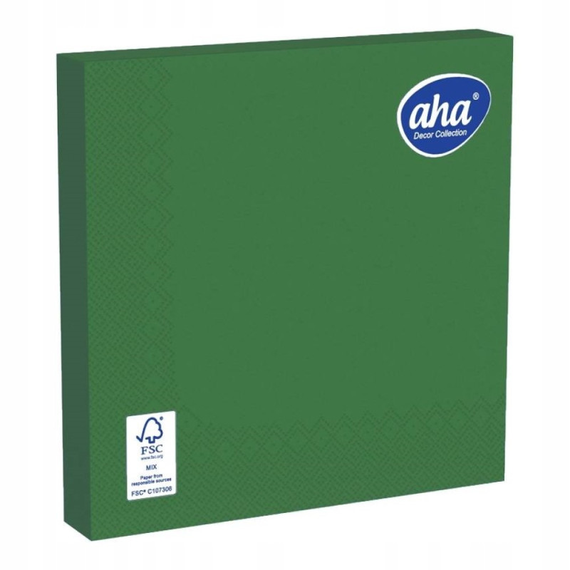 Serwetki AHA (20sztuk) zielone