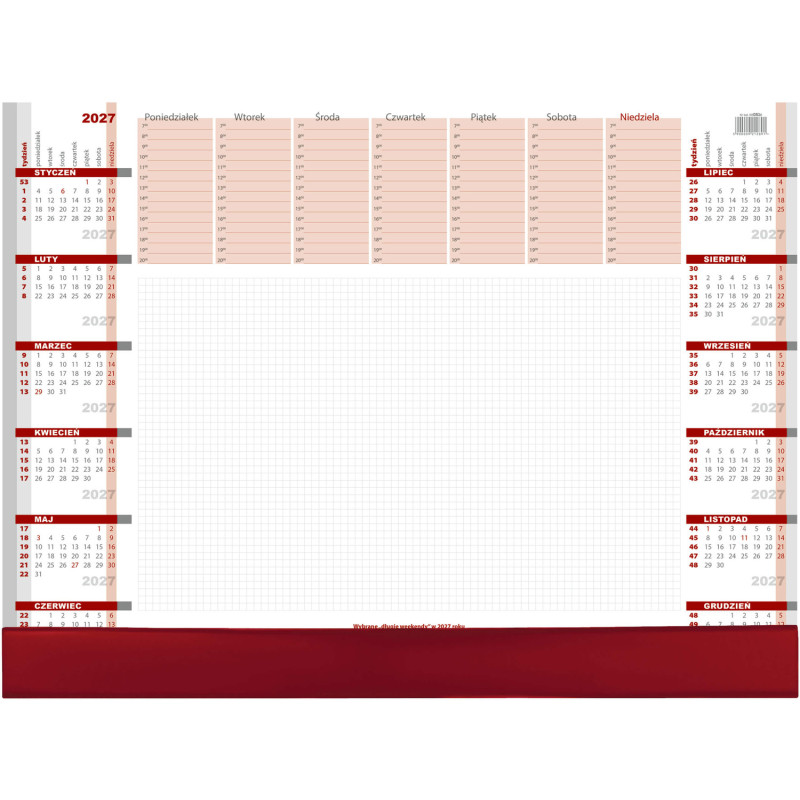 Biuwar z listwą 550x410mm 2027 KB051B Wokół Nas