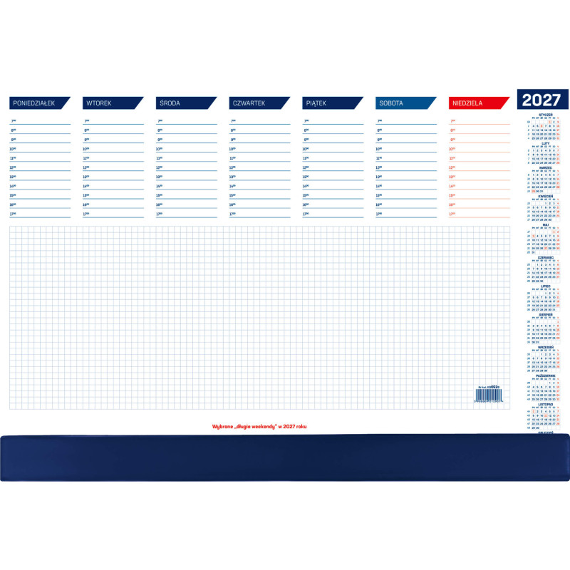 Biuwar mały z listwą 465x320mm 2027 KB052B Wokół Nas