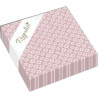 Serwetki papierowe 33x33cm 3 warstwowe 20 sztuk pudrowy róż 9588195 HERLITZ