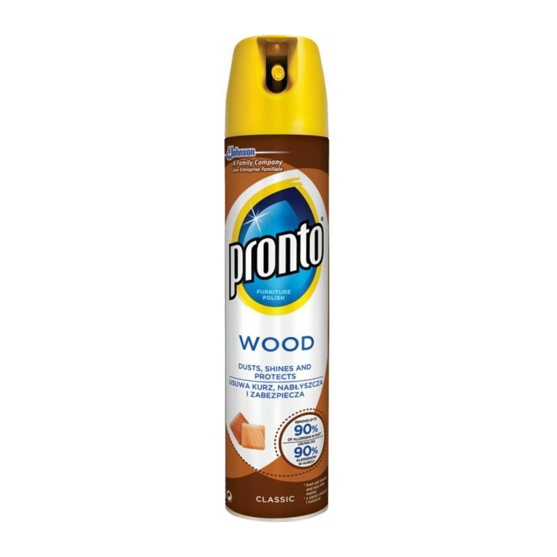 Spray przeciw kurzowi PRONTO 300ml Wood Classic