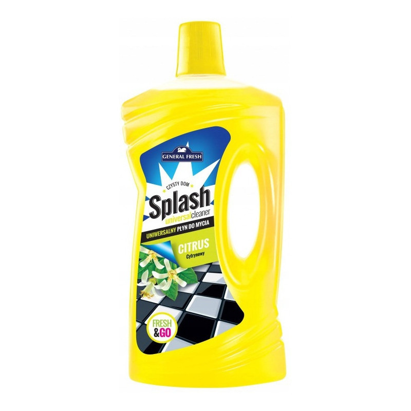 Płyn do mycia SPLASH uniwersalny 1L CYTRYNA GENERAL FRESH