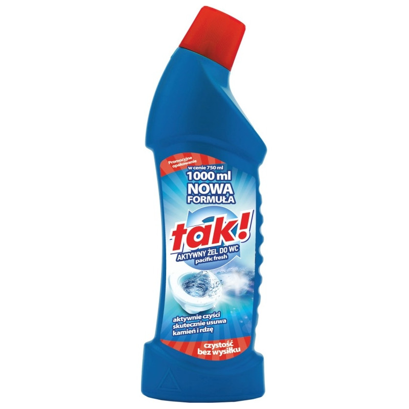 Żel do WC TAK! 1L morski