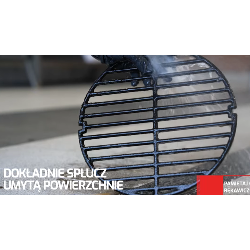 Płyn TENZI TOP GRILL BLACK do mycia grillów rusztów piekarników 0,6l. (SP-73/600)