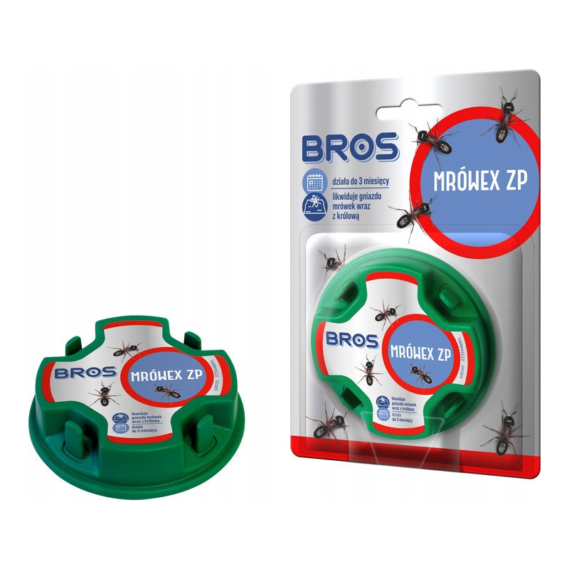 Mrówex - preparat w karmniku na mrówki ogrodowe BROS