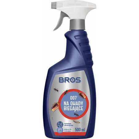 Spray 007 na owady biegające 500ml BROS