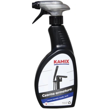 Płyn KAMIX CZARNA ARMATURA do czyszczenia kolorowej armatury 500ml