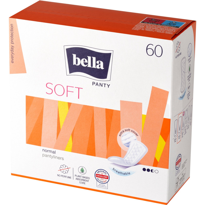 Wkładki BELLA PANTY (60 sztuk) Soft