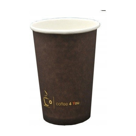 Kubek papierowy 100ml z nadrukiem COFFEE 4 YOU (100) 221.006