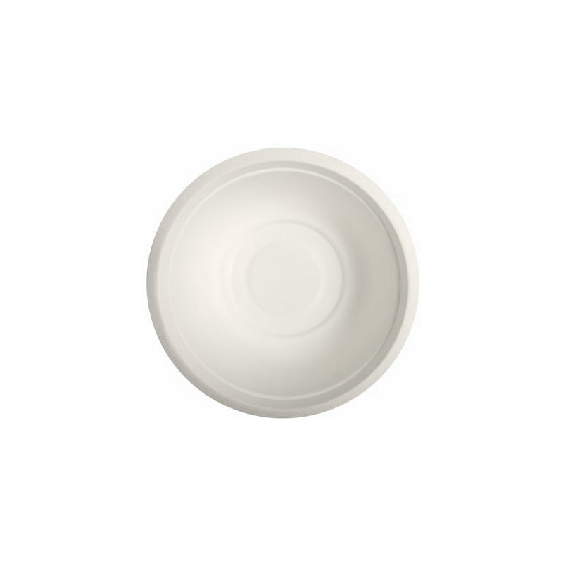 Miseczka z trzciny cukrowej 500ml biała(50szt)84590/15567 100% biodegradowalna