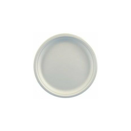 Talerz z trzciny cukrowej 26cm biały (50szt) 45189/29273 100% biodegradowalny
