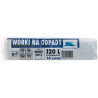Worki na śmieci 120L LDPE czarne (10szt) 70cm/110cm