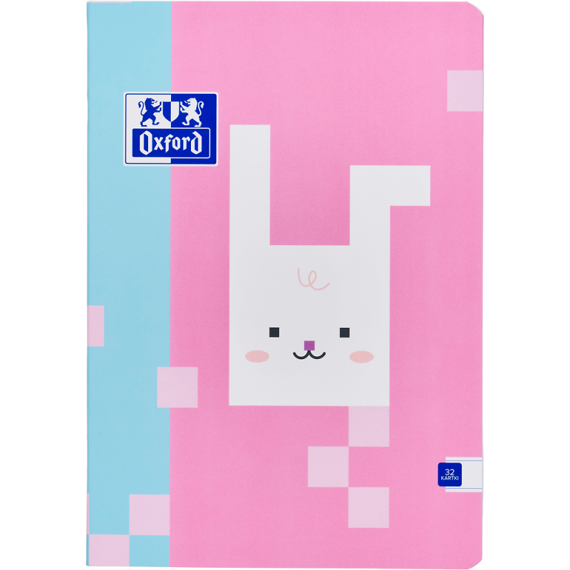 Zeszyt A5 zoo blocks 32k. 90g linia OXFORD 400210406