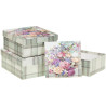 Zestaw pudełek ozdobnych PUK-22001-KW (3szt) ROZETTE