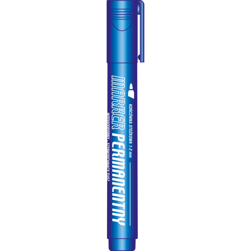 Marker permanentny niebieski KM102-NO TETIS