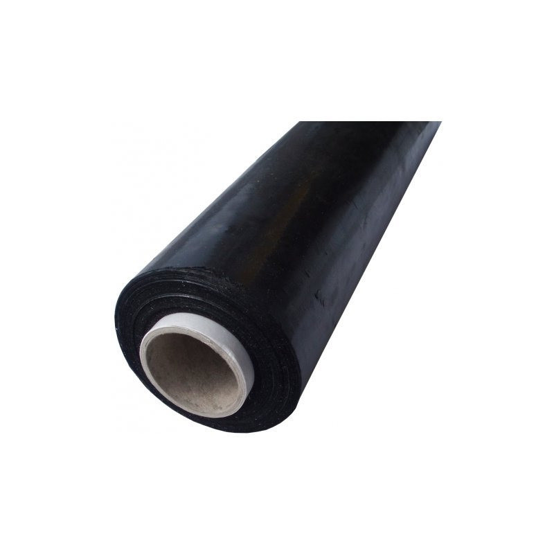 Folia stretch NATUNA 1,5kg 23mic czarna rozciągliwość 170% (około 140m)