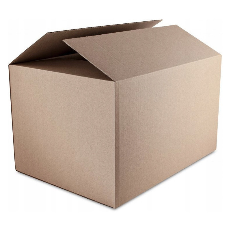 Karton wysyłkowy NATUNA 505x242X363mm tektura trójwarstwowa szara 430g