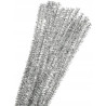 Druty pluszowe DPK-02 srebrne