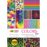 Blok z motywami COLORS FUN 80g/m2 A4 16ark. HA 3808 2030-CF HAPPY COLOR