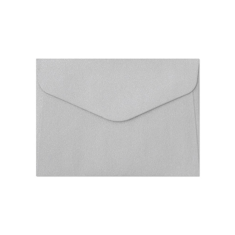 Koperta B7 PEARL srebrny 150g. (10szt.) 280522 Galeria Papieru