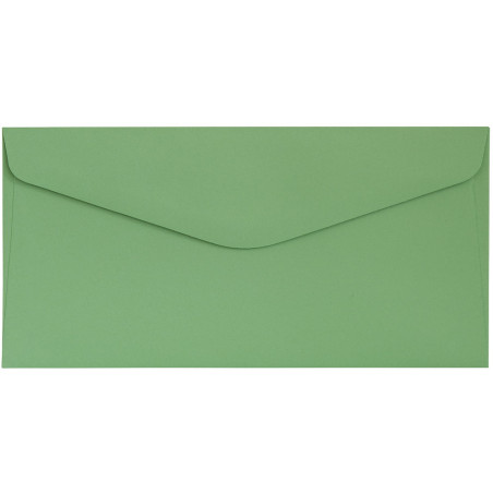 Koperta DL gładki zielony satynowany K 130g. (10szt.) 280136 Galeria Papieru